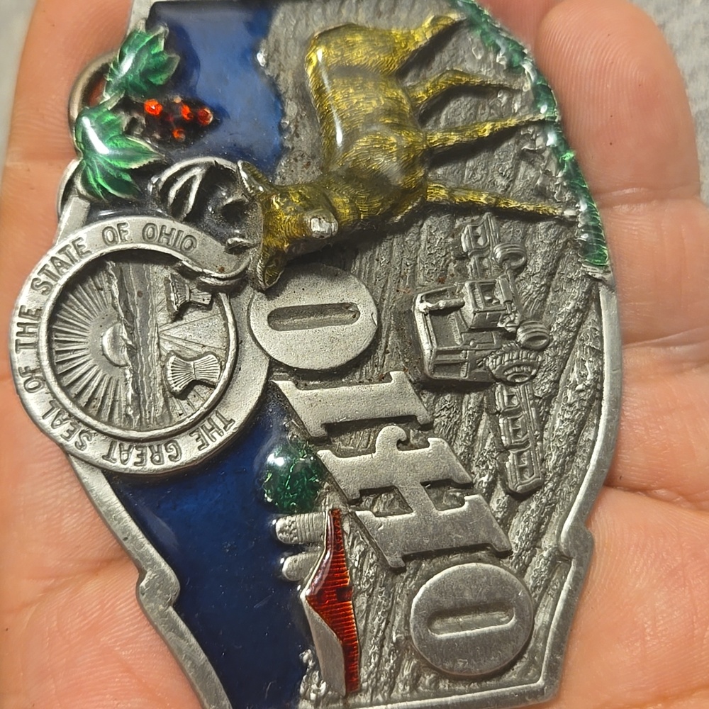 Siskiyou Williams Oregon 1989 Belt Buckle